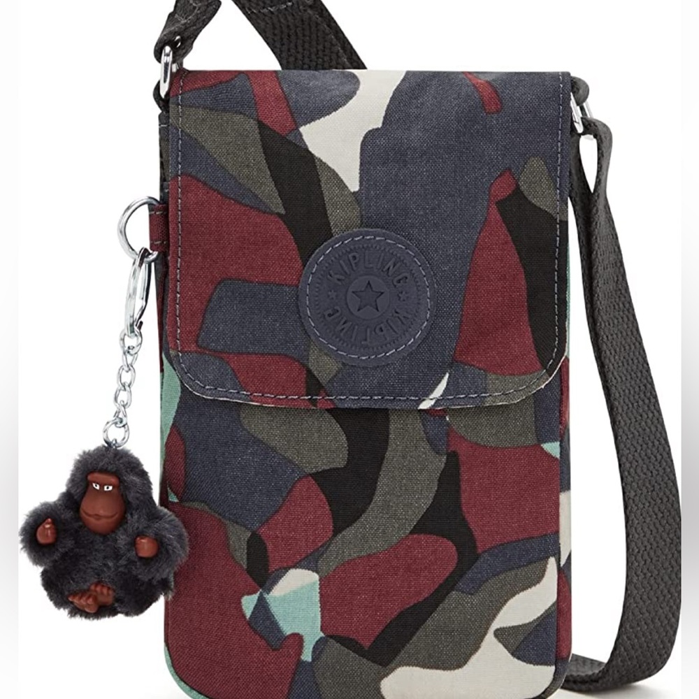 Kipling Women’s Tissy, Lightweight Crossbody Mini, Nylon Phone Bag